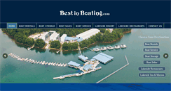 Desktop Screenshot of bestinboating.com